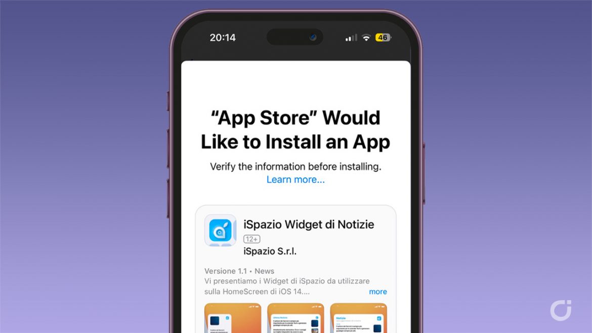 iOS 17.4 beta 4 aggiunge un avviso sulla provenienza delle applicazioni scaricate