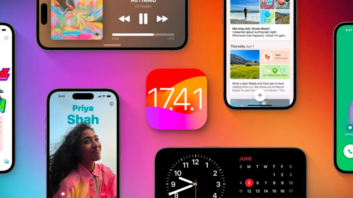 Apple rilascia una versione rivista di iOS 17.4.1