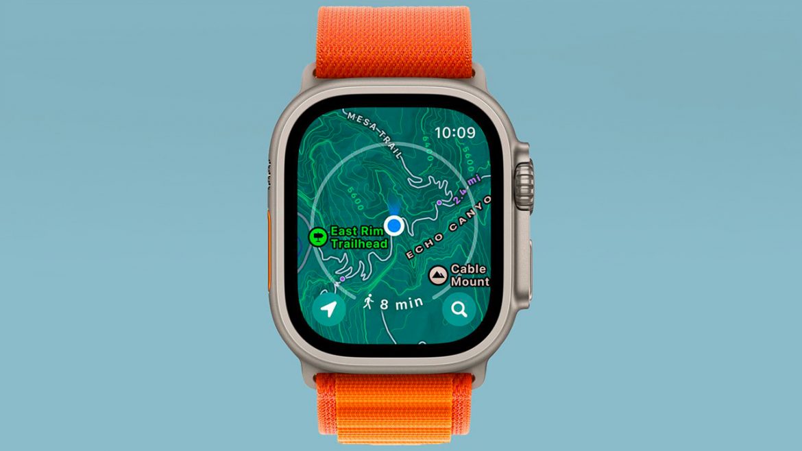 Le mappe topografiche di Apple Watch arriveranno su iOS 18