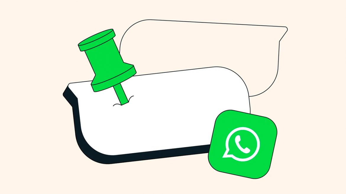 WhatsApp ora consente di fissare fino a 3 messaggi in chat