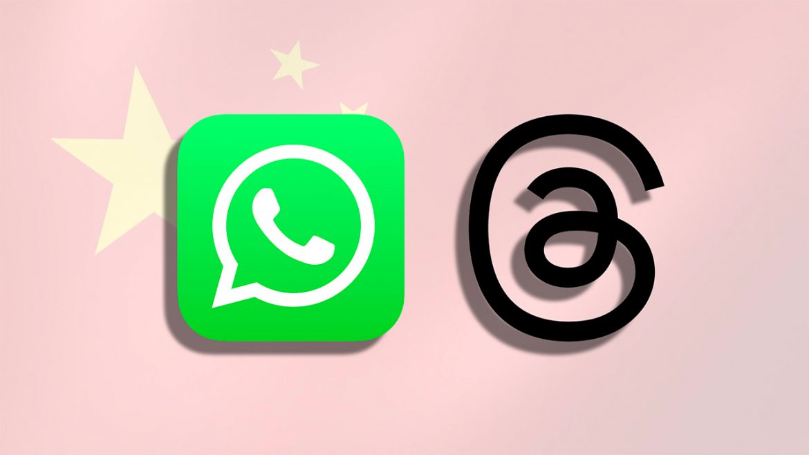 Apple rimuove WhatsApp e Threads dall’App Store in Cina