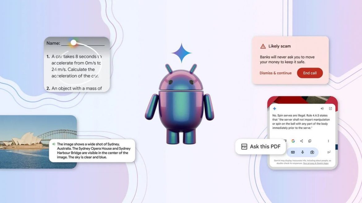 Google annuncia grosse novità per Android 15: IA on-device, Gemini e altro