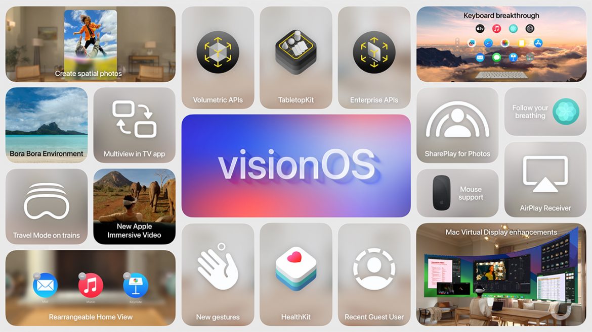 Apple presenta visionOS 2: navigazione semplificata, novità per l’app Foto e molto altro