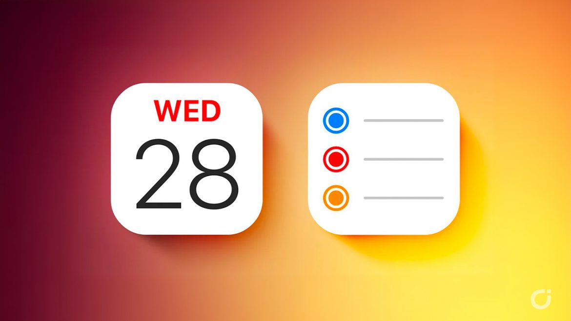 Con iOS 18 i Promemoria vengono integrati nell’app Calendario