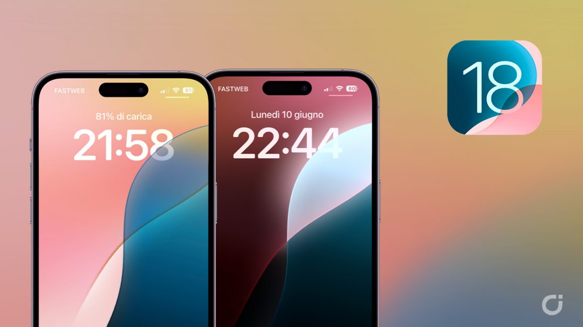 Gli Sfondi ufficiali di iOS 18 sono già disponibili al Download in alta risoluzione per tutti gli iPhone