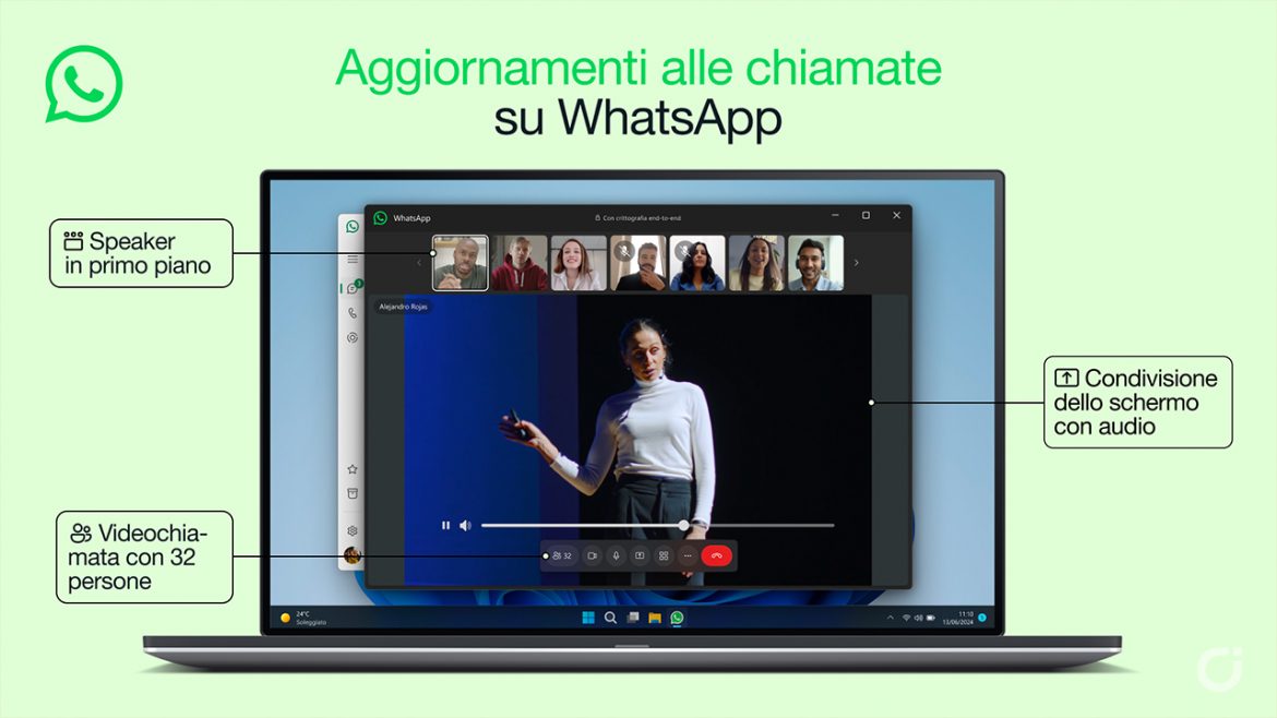 WhatsApp annuncia miglioramenti alle videochiamate e molto altro