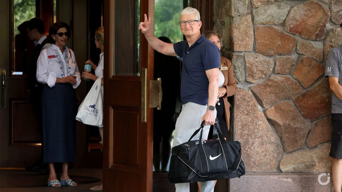 Tim Cook e Eddy Cue partecipano alla Sun Valley Conference in Idaho