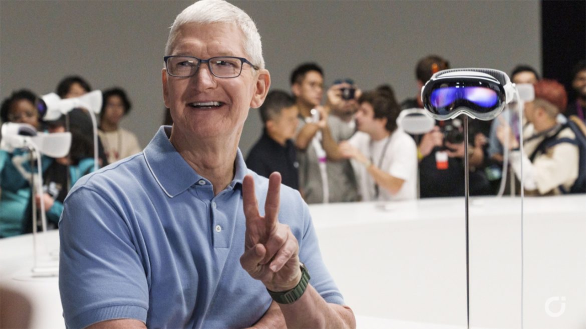 Tim Cook utilizza quotidianamente l’Apple Vision Pro