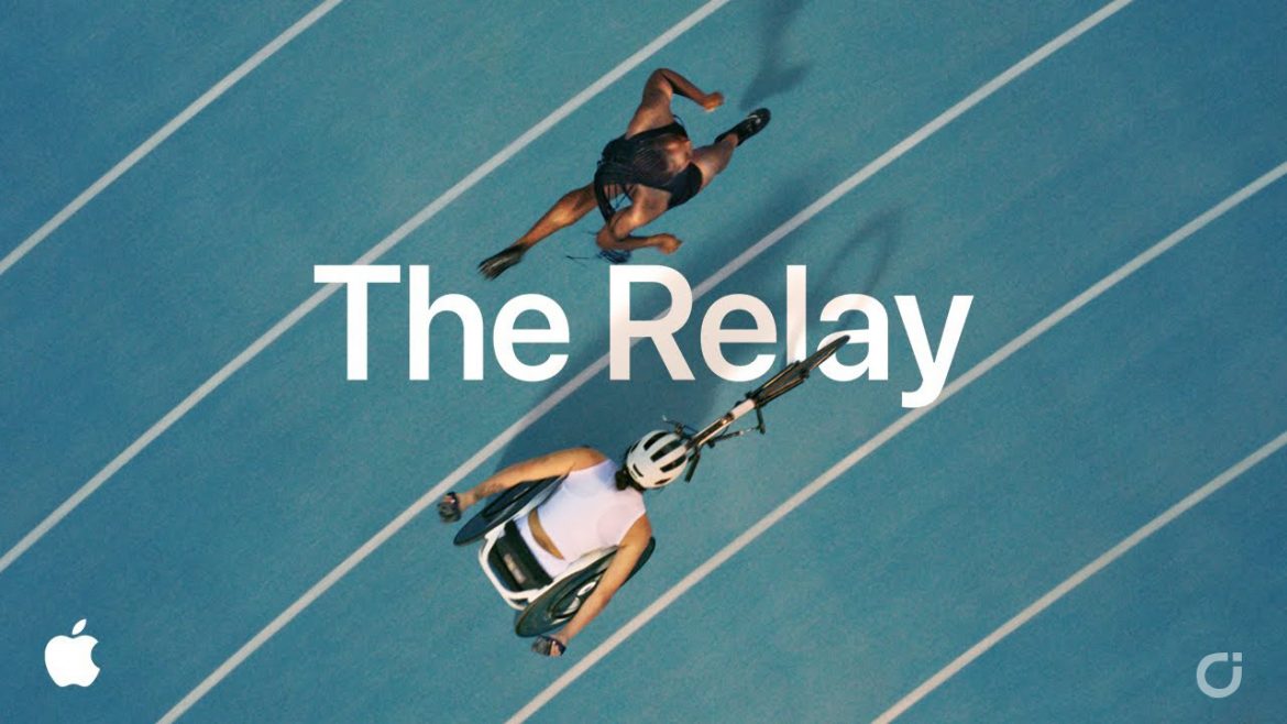 Apple pubblica lo spot “The Relay” per promuovere l’accessibilità atletica