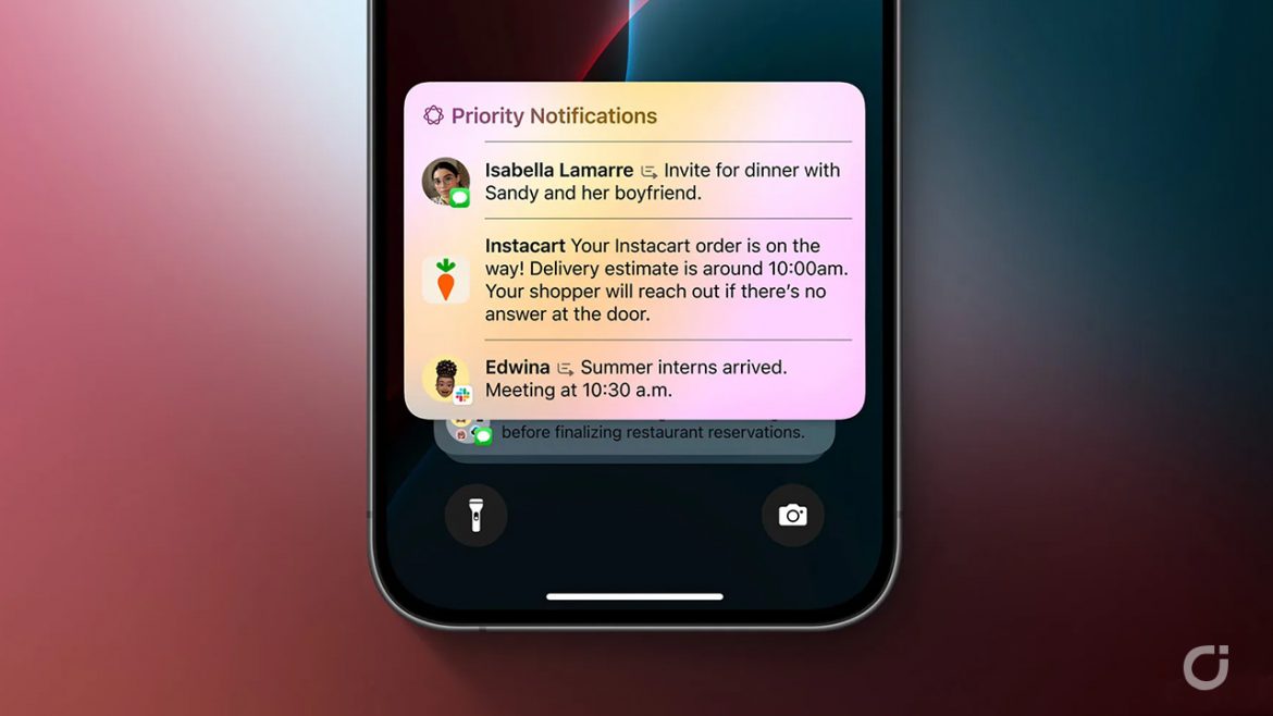 iOS 18.1 beta 3 introduce il riepilogo delle notifiche per tutte le app