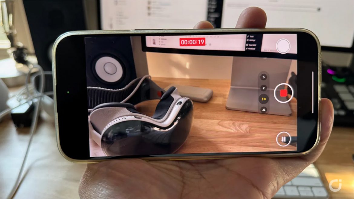 iOS 18 RC permette di mettere i video in pausa dall’app Fotocamera originale