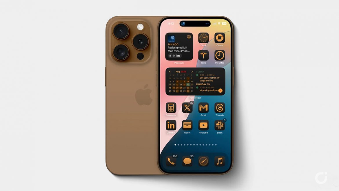 Questo potrebbe essere il nuovo colore “Titanio oro” dell’iPhone 16 Pro