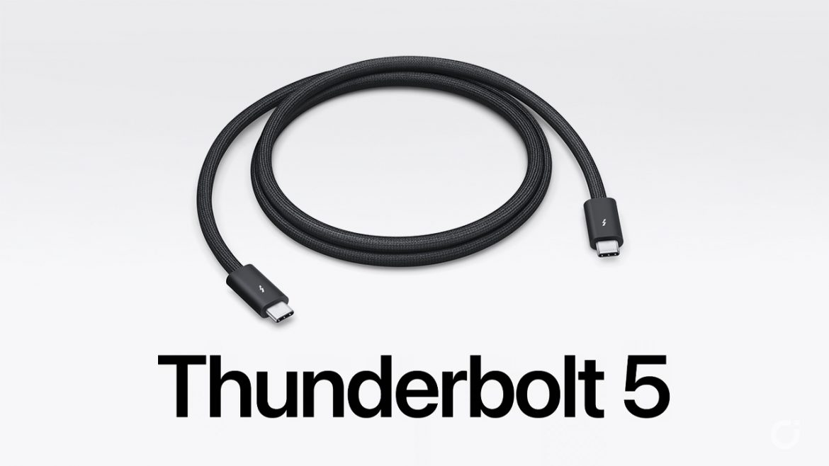 Apple presenta la connettività Thunderbolt 5 e lancia un cavo USB-C con velocità fino a 120Gb/s