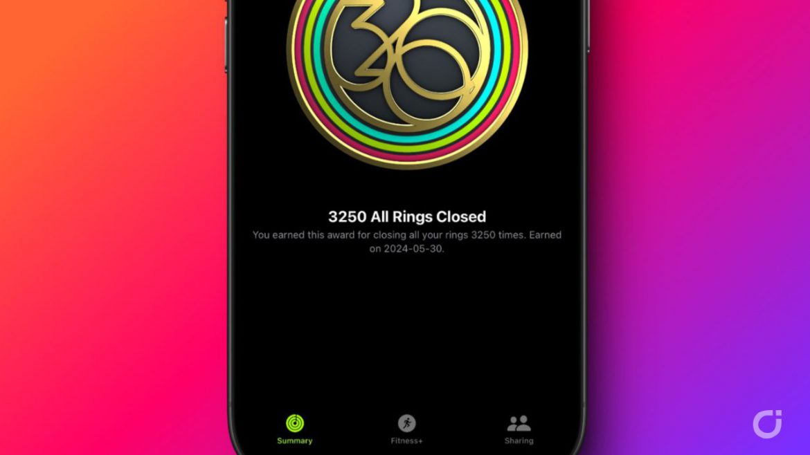 iOS 18.2 introduce i premi “All Rings Closed” per Apple Watch