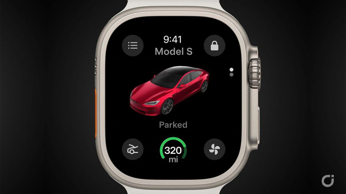 Tesla lancia l’app per Apple Watch: controlliamo l’auto dal polso