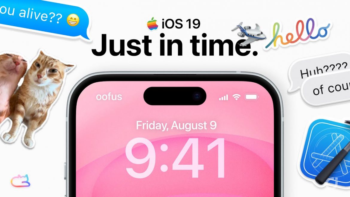 iOS 19 con adesivi per la schermata di blocco e funzione “Flick” | Concept