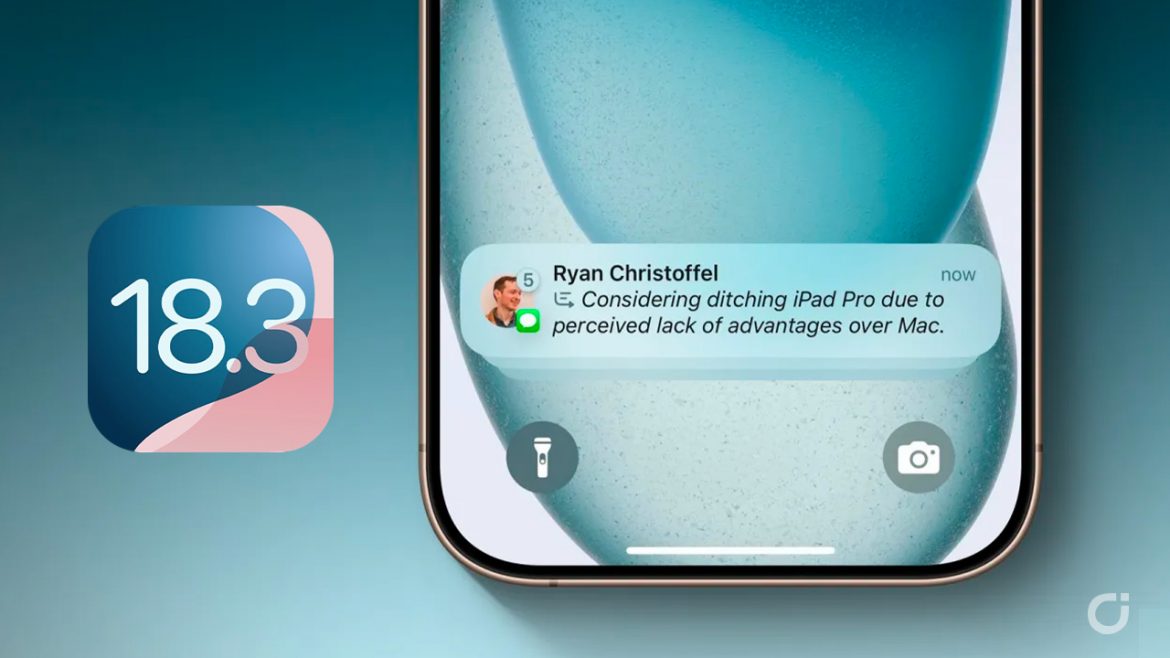 Apple rilascia iOS 18.3 beta 3: novità per le notifiche e miglioramenti generali