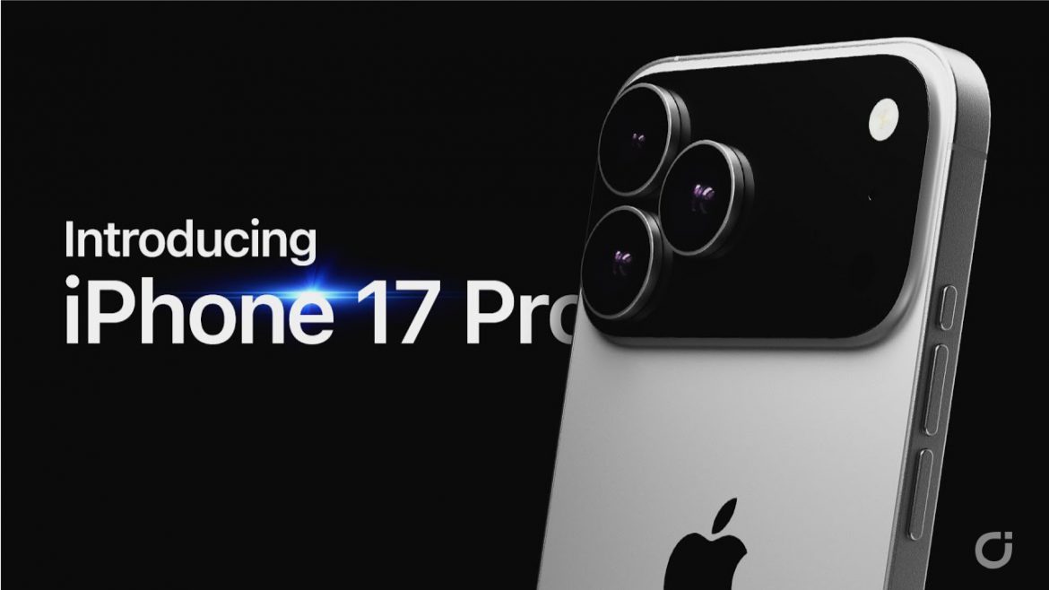 Possibile nuovo design della fotocamera dell’iPhone 17 Pro mostrato in render 3D | Video