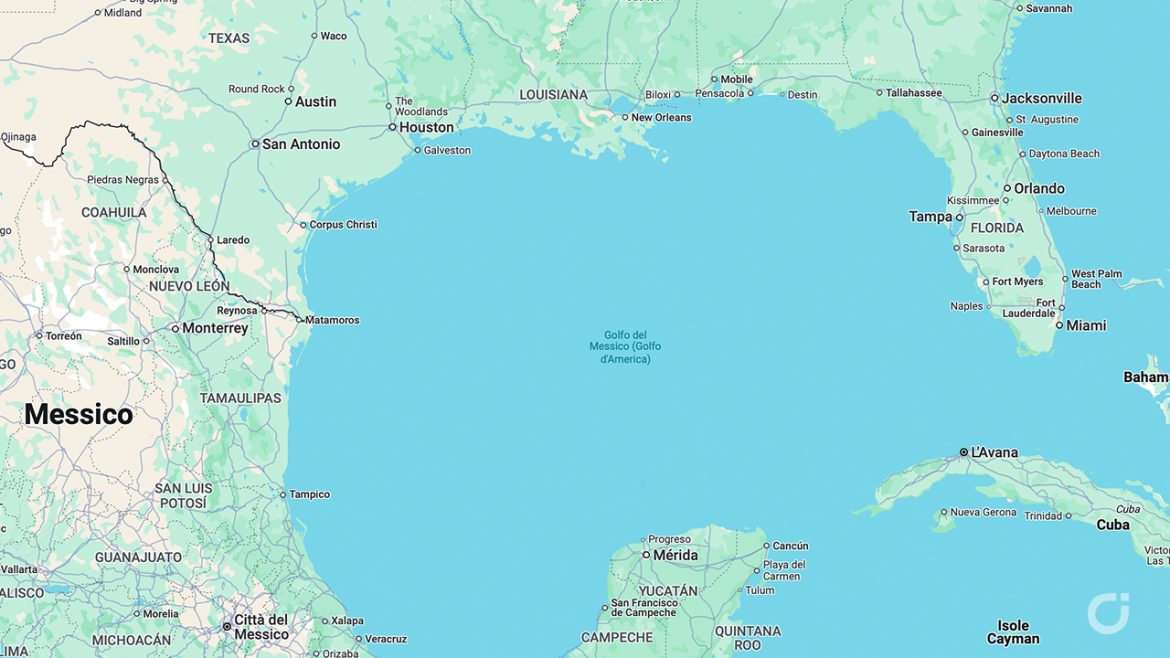 Google Maps rinomina il Golfo del Messico: per gli utenti USA diventa il “Golfo d’America”